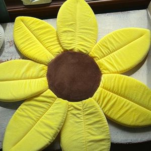 Blooming baby bath sunflower